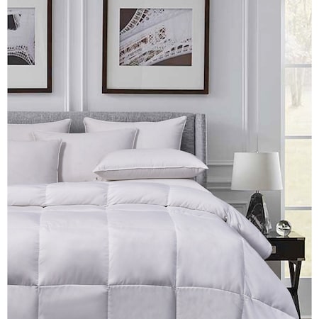 Blue Ridge Microfiber Feather Down Comforter, Extra Warmth, King CN035333